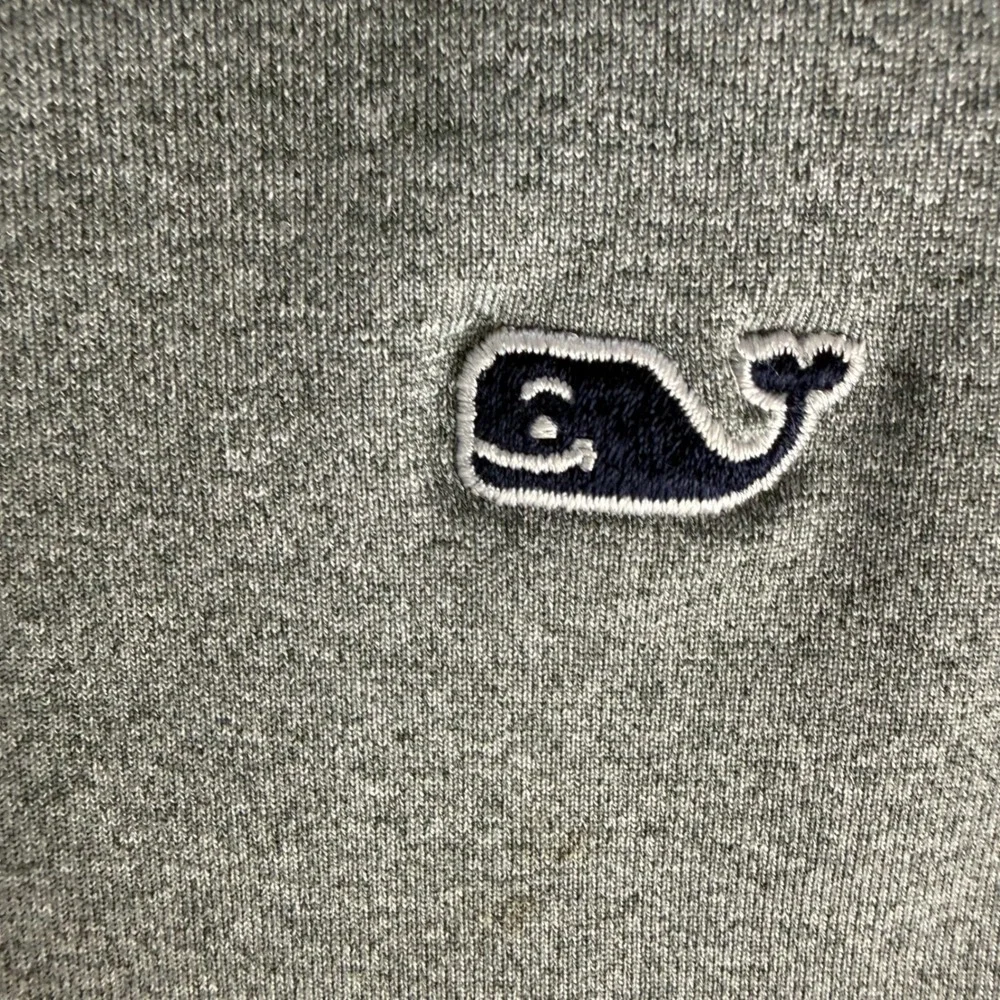 Vineyard Vines Performance Mens XL Gray Heathered Quarter Zip Pullover Sweater
